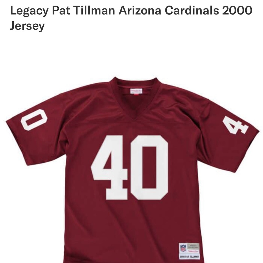 Legacy Pat Tillman Arizona Cardinals 2000 Jersey never open in plastic